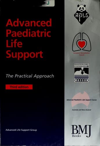 Tapa de Advanced paediatric life support