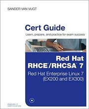 Tapa de Red Hat RHCSA/RHCE 7 Cert Guide