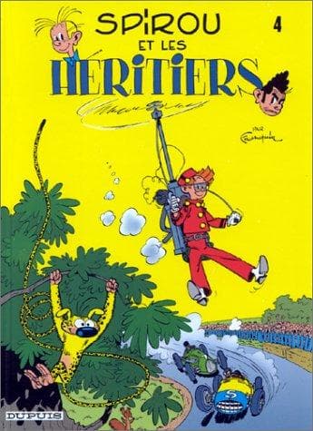 Tapa de Spirou et Fantasio, tome 4