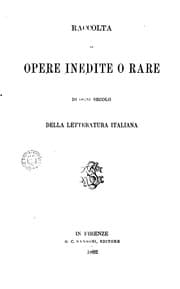 Tapa de Le rime burlesche edite e inedite di Antonfrancesco Grazzini, per cura di C. Verzone. (Raccolta ..