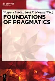 Tapa de Foundations of pragmatics