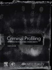 Tapa de Criminal profiling