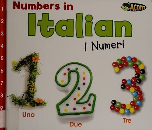 Tapa de Numbers in Italian