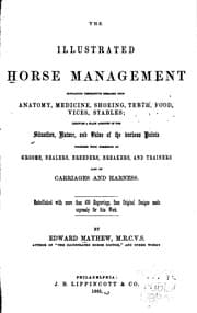 Tapa de The Illustrated Horse Management: Containing Descriptive Remarks Upon Anatomy, Medicine, Shoeing ..