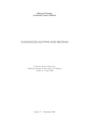 Tapa de Childhood asthma and beyond