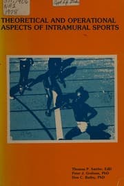 Tapa de Operational and theoretical aspects of intramural-recreational sports