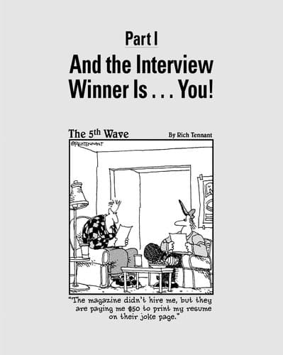 Tapa de Job interviews for dummies