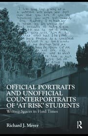 Tapa de Official portraits and unofficial counterportraits of "at risk" students