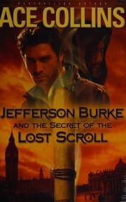 Tapa de Jefferson Burke and the secret of the lost scroll