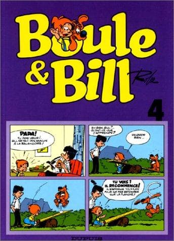 Tapa de Boule et Bill, tome 4