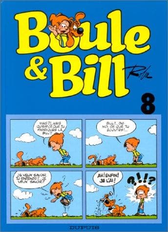 Tapa de Boule et Bill, tome 8