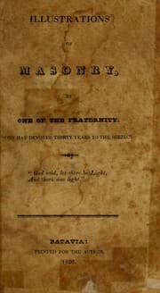 Tapa de Illustrations of masonry