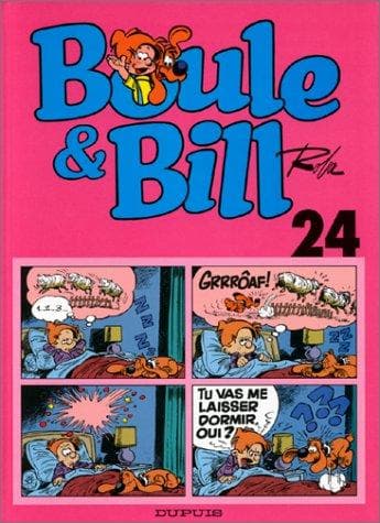 Tapa de Boule et Bill, tome 24