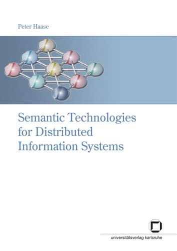 Tapa de Semantic technologies for distributed information systems