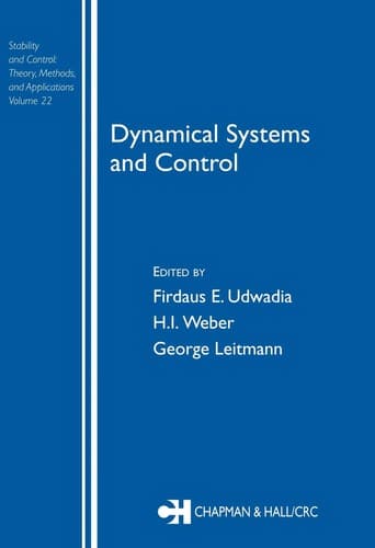 Tapa de Dynamical systems and control