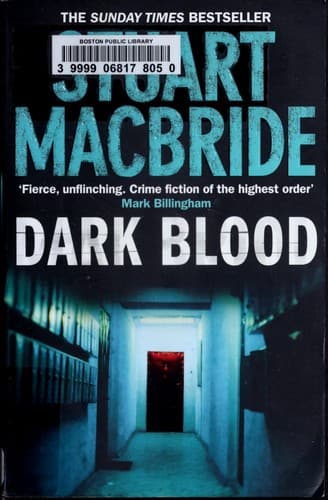 Tapa de Dark blood