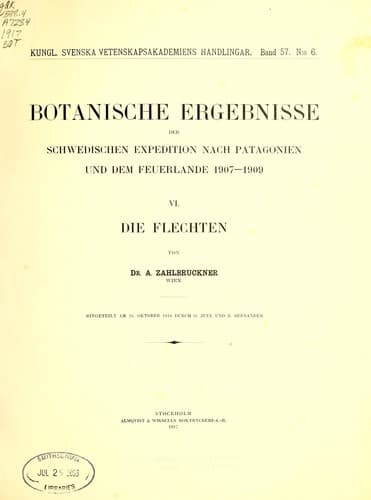 Tapa de Die Flechten