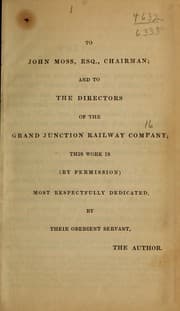 Tapa de The Grand junction railway companion to Liverpool, Manchester, and Birmingham