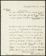 Tapa de [Letter to] Mr. Garrison, Sir