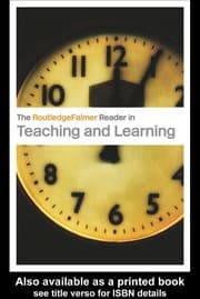 Tapa de The RoutledgeFalmer reader in teaching and learning