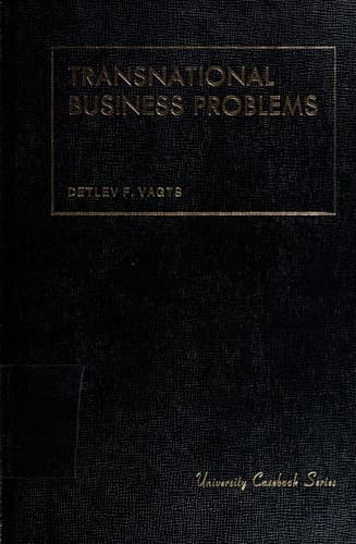 Tapa de Transnational business problems