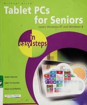 Tapa de Tablet PCs for seniors in easy steps