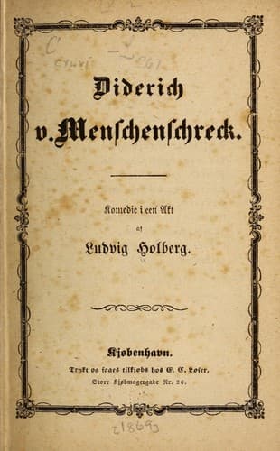 Tapa de Diderich v. Menschenschreck