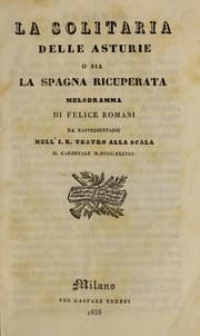 Tapa de La solitaria delle Asturie