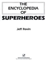 Tapa de The encyclopedia of superheroes