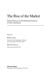 Tapa de The rise of the market
