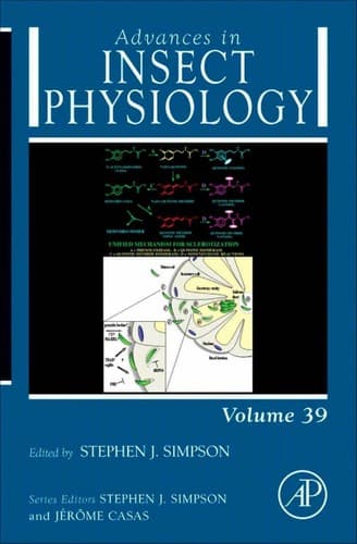 Tapa de Advances in insect physiology