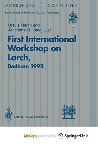 Tapa de First International Workshop on Larch