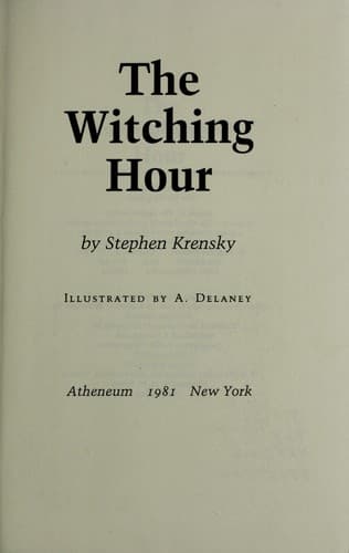 Tapa de The witching hour