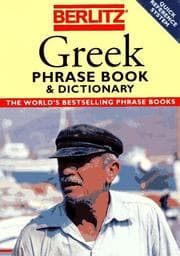 Tapa de Greek phrase book & dictionary