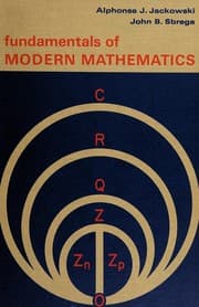 Tapa de Fundamentals of modern mathematics