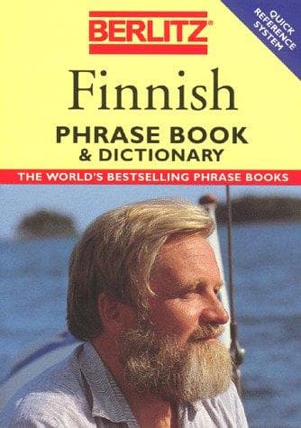 Tapa de Berlitz Finnish Phrase Book
