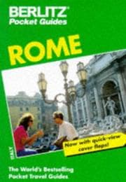 Tapa de Berlitz Rome