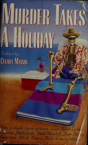 Tapa de Murder Takes a Holiday