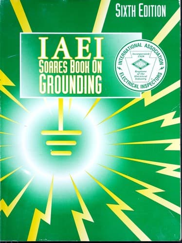 Tapa de Soares Book on Grounding
