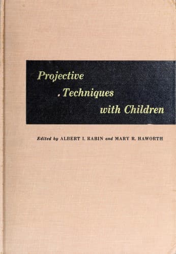 Tapa de Projective techniques with children
