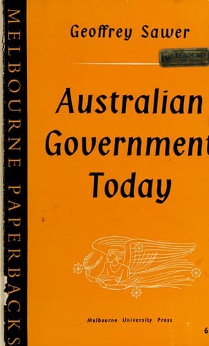 Tapa de Australian Government today.