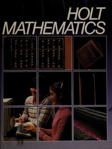 Tapa de Holt Mathematics