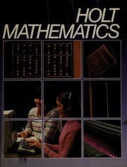 Tapa de Holt Mathematics