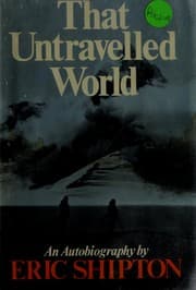 Tapa de That untravelled world