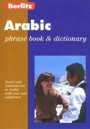 Tapa de Berlitz Arabic Phrase Book