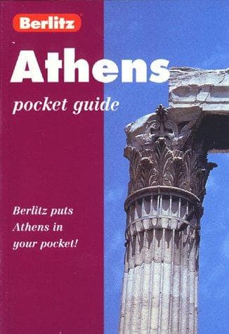 Tapa de Berlitz Athens Pocket Guide