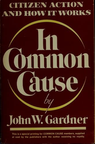 Tapa de In common cause