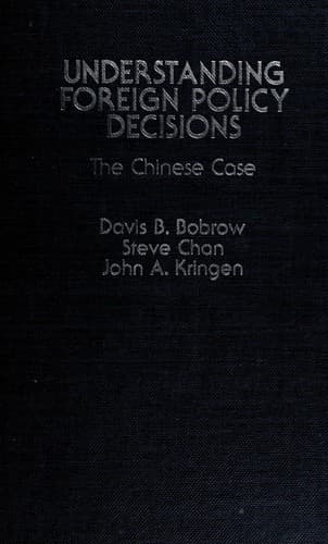 Tapa de Understanding foreign policy decisions