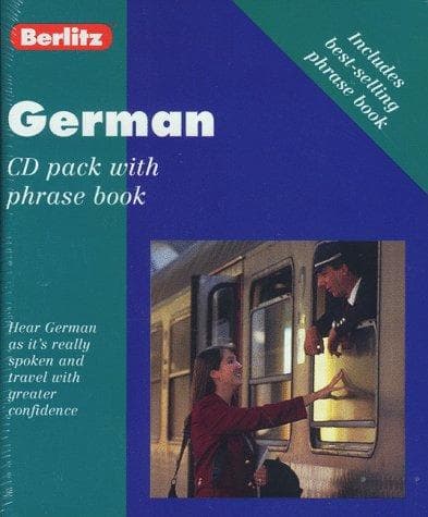 Tapa de Berlitz German CD Pack With Phrase Book