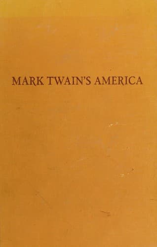 Tapa de Mark Twain's America